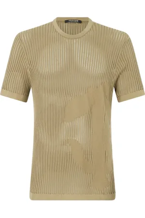 Roberto Cavalli Camiseta de canalé