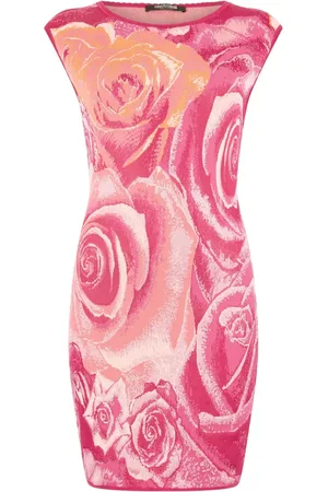 Roberto Cavalli Vestido corto con estampado floral