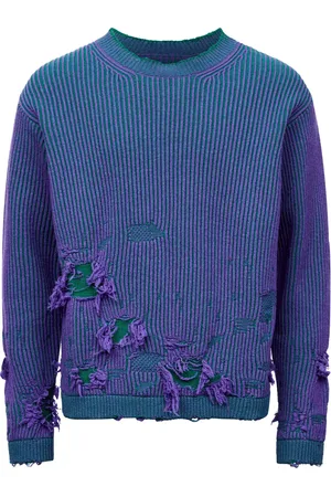 Maison Margiela Jersey con efecto envejecido
