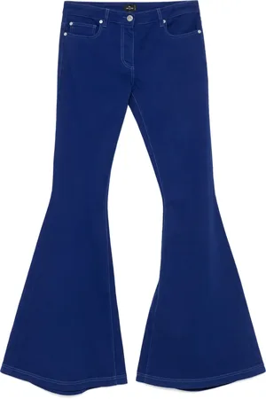Etro Pantalones con bordado Pegaso