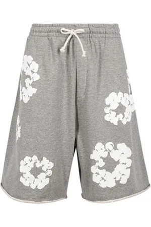 DENIM TEARS Pantalones cortos de chándal "Cotton Wreath"