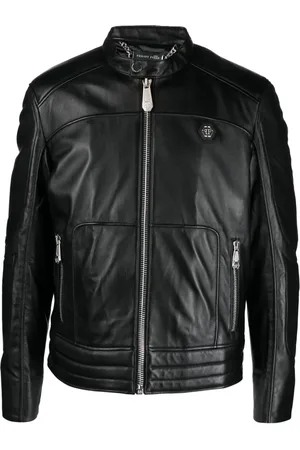 Philipp Plein Chaqueta biker acolchada