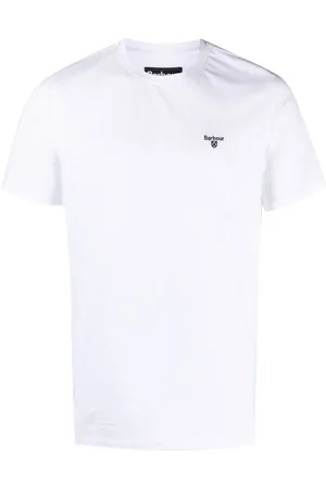 Barbour Camiseta con logo bordado