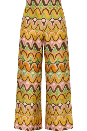 Maliparmi Pantalones de seda