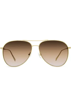Longchamp Gafas de sol con montura estilo piloto