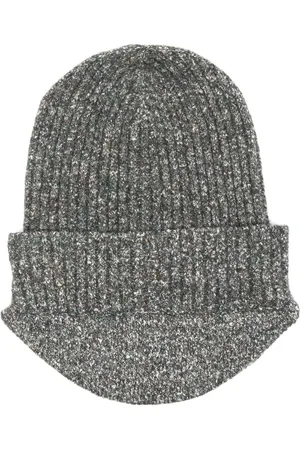RANRA Gorro de canalé con efecto de melange