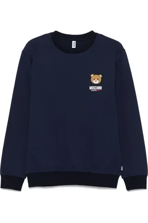 Moschino Sudadera con logo en relieve