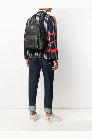 MCM Mochila con logo estampado
