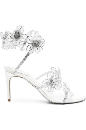 RENE CAOVILLA Sandalias Floriane con tacón de 80 mm
