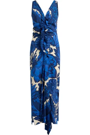 Etro Vestido midi con estampado floral