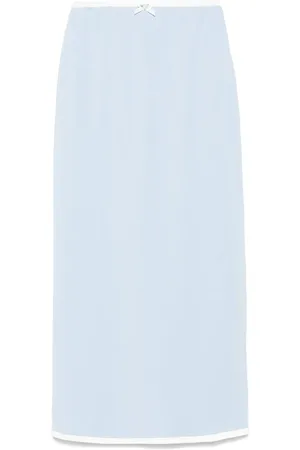 Rowen Rose Falda larga con apliques florales