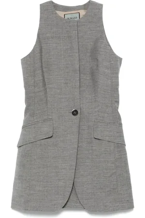 Durazzi Milano Chaleco de vestir con botones