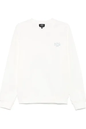 A.P.C. Sudadera con logo bordado