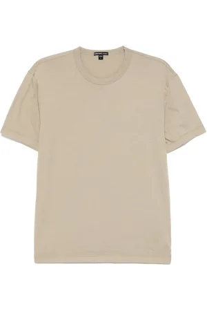 James Perse Camiseta con efecto cepillado