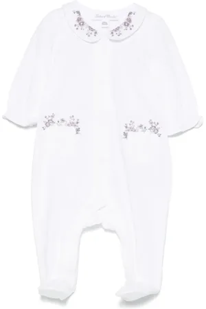 Tartine Et Chocolat Pijama con bordado floral