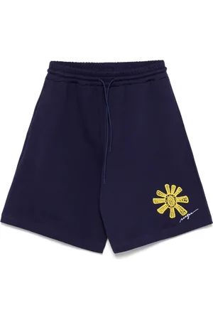 Msgm Bermudas bordadas