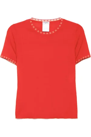 CHANEL Top de punto 2001