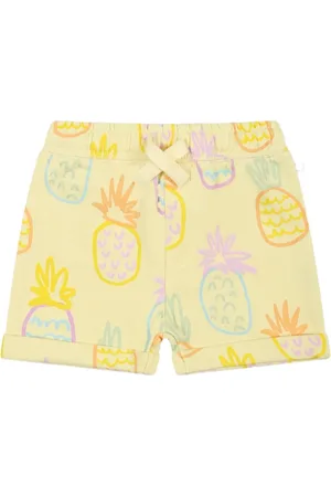 Stella McCartney Pantalones cortos con motivo de piñas