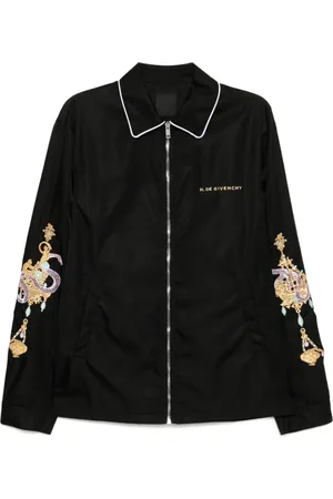 Givenchy Chaqueta con bordado de candelabro y serpiente