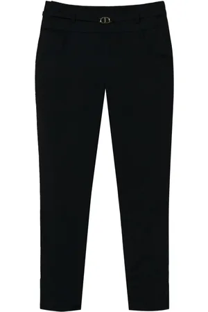 Twin-Set Pantalones de algodón stretch