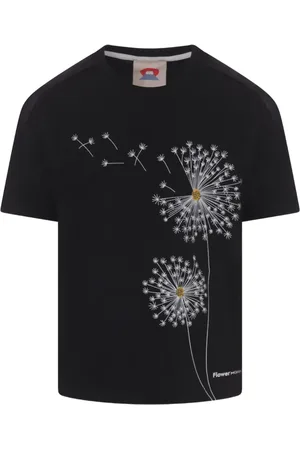 Flower Mountain Camiseta con diente de león estampado