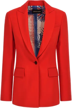 Roberto Cavalli Blazer con solapas de pico