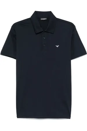 Emporio Armani Polo con parche Eagle