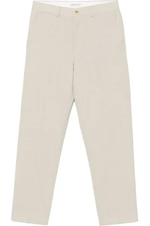 Carter Young Pantalones con textura flameada