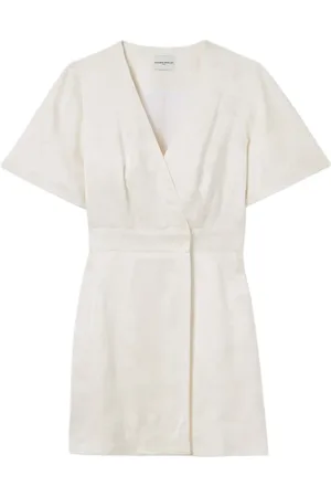 Claudie Pierlot Vestido corto cruzado