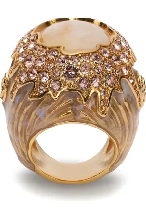 Roberto Cavalli Anillo con detalle de cristales