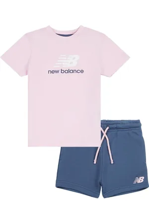 New Balance Set de pantalones cortos con logo estampado