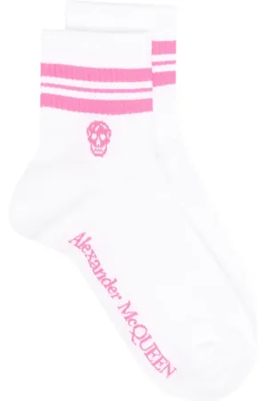 Alexander McQueen Calcetines con motivo de calavera