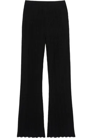 Claudie Pierlot Pantalones anchos de ganchillo