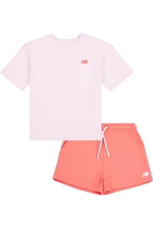 New Balance Set de pantalones cortos con logo estampado