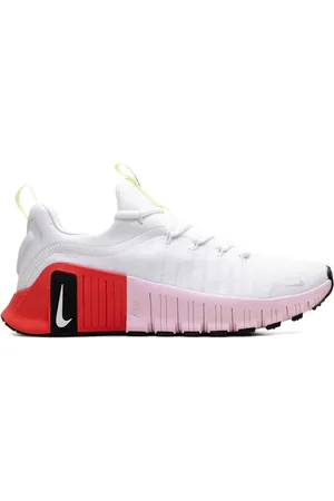 Nike Zapatillas Free Metcon 6 WMNS "White Barely Volt Bright Crimson Pink Foam"