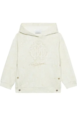Roberto Cavalli Sudadera con capucha de algodón