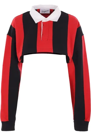 Vaquera Camisa corta a rayas