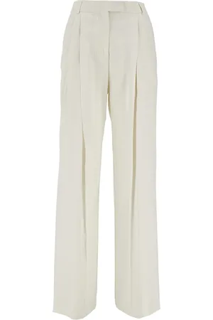 Des Phemmes Pantalones de vestir con detalle de pinzas