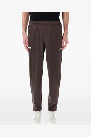 EA7 Pantalones de chándal con logo estampado
