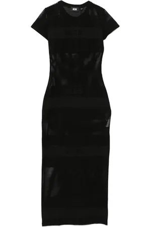 GCDS Vestido largo con logo