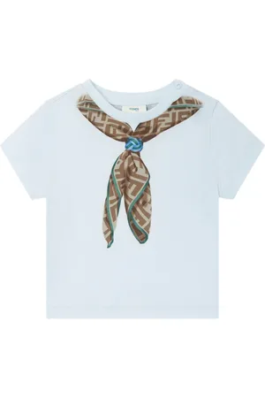 Fendi Camiseta con pañuelo estampado