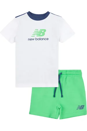 New Balance Set de pantalones cortos con logo estampado
