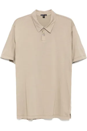 James Perse Polo con efecto cepillado