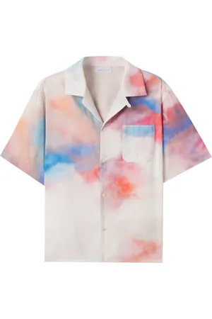 JOHN ELLIOTT Camisa Camp con motivo tie-dye