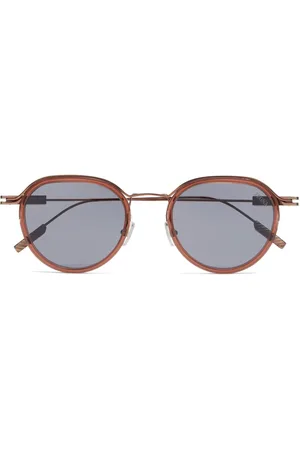 Ermenegildo Zegna Gafas de sol con montura redonda
