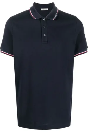 Moncler Polo con rayas del logo