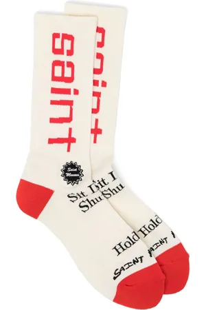 SAINT MXXXXXX Calcetines con logo bordado