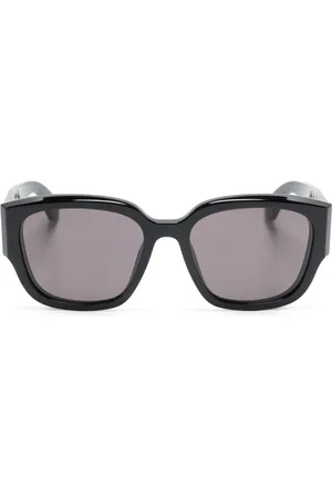 Alexander McQueen Gafas de sol con logo estampado