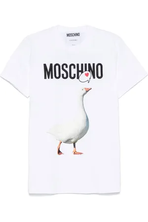 Moschino Camiseta con logo estampado
