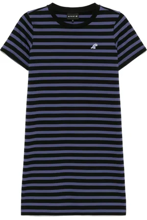 AGNÈS B. Vestido Dino a rayas